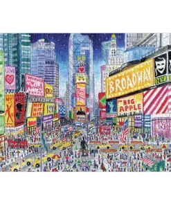 Pussel 1000 bitar - Michael Storrings : Times Square