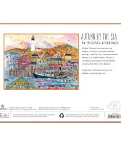Pussel 1000 bitar - Michael Storrings : Autumn By the Sea
