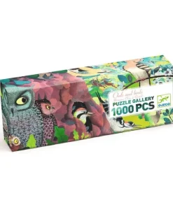 Pussel 1000 bitar - Owls and birds