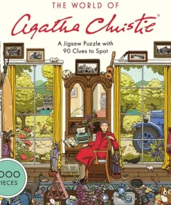 Pussel 1000 bitar - The World of Agatha Christie