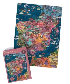 Pussel 1000 bitar - Vinpussel - Spanien