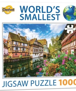 Pussel 1000 bitar - World's Smallest : Strasbourg