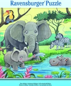Pussel 15 bitar African Animals