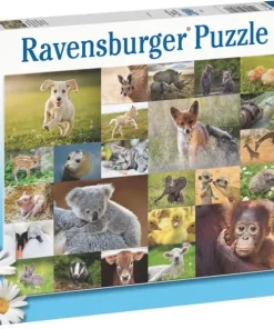 Pussel 200 bitar Animal Babies