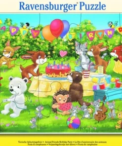 Pussel 15 bitar Animal Birthday Party