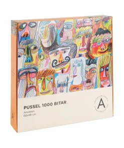 Pussel 1000 bitar Ansikten