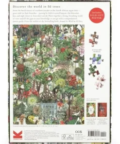 Pussel 1000 bitar Around the World in 50 Trees