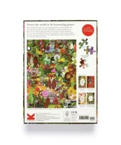 Pussel 1000 bitar Around the World in 50 Plants