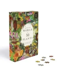 Pussel 1000 bitar Around the World in 50 Plants