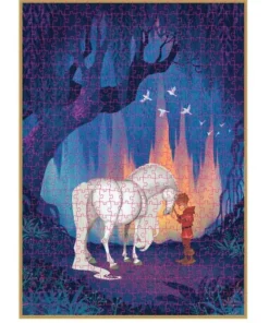 Pussel 500 bitar Art Puzzle Mio Min Mio Skogen
