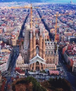 Pussel 1000 bitar Barcelona