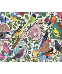 Pussel 1000 bitar Birdhouse Lane