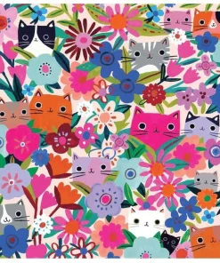 Pussel 500 bitar Blooming Cats