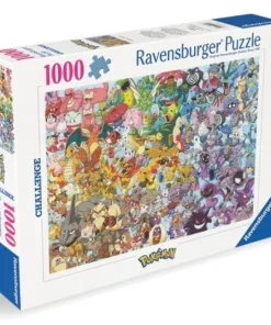 Pussel 1000 bitar Challenge - Pokémon