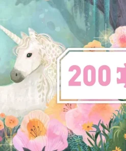 Pussel 200 bitar Enhörning