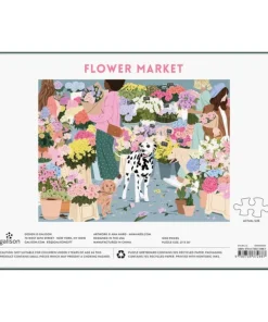 Pussel 1000 bitar Flower Market
