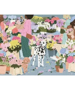 Pussel 1000 bitar Flower Market