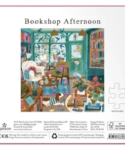 Pussel 500 bitar folierade Bookshop Afternoon