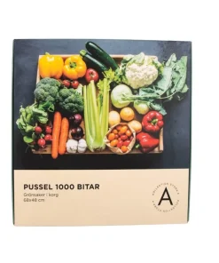 Pussel 1000 bitar Grönsaker i korg