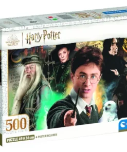 Pussel 500 bitar Harry Potter High Quality Collection