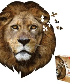 Pussel 300 bitar Head Shaped - I am Lion
