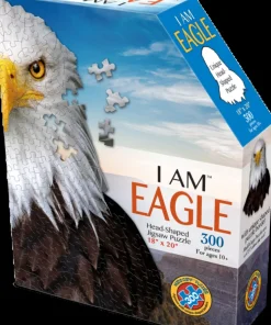 Pussel 300 bitar Head Shaped - I am Eagle