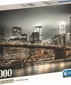 Pussel 1000 bitar High Quality Collection - New York Skyline