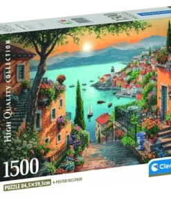 Pussel 1500 bitar High Quality Collection - Steps to the Harbour