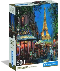 Pussel 500 bitar High Quality Collection - Night of the Eiffel Café