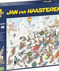Pussel 1000 bitar Jan van Haasteren - Its All Going Downhill