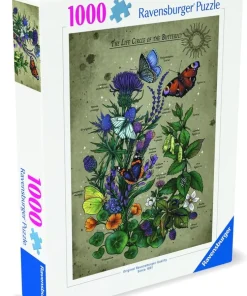Pussel 1000 bitar Lifecircle Butterfly