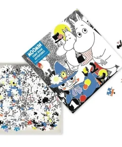 Pussel 1000 bitar Moomin: Comic Strip, Book One
