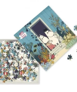 Pussel 1000 bitar Moomins on the Riviera