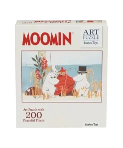 Pussel 200 bitar Mumin Art Puzzle röd