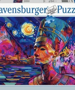 Pussel 1000 bitar Nefertiti On The Nile