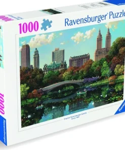 Pussel 1000 bitar NY Central Park, Bow Bridge