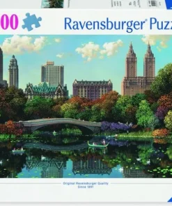 Pussel 1000 bitar NY Central Park, Bow Bridge