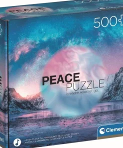Pussel 500 bitar Peace Puzzle Light Blue