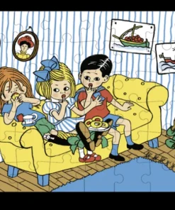 Pussel 48 bitar Pippi Långstrump