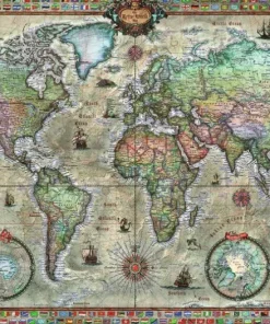 Pussel 1000 bitar Retro World