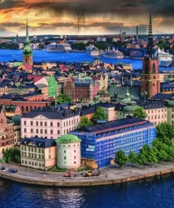 Pussel 1000 bitar Scandinavian Stockholm