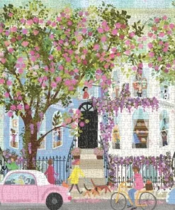 Pussel 1000 bitar Spring terrace puzzle