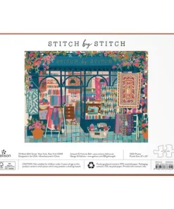 Pussel 1000 bitar Stitch by Stitch