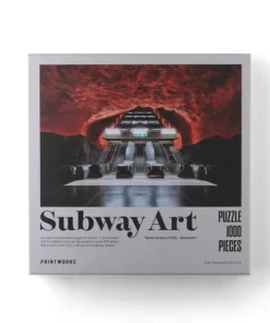 Pussel 1000 bitar Subway Art Fire