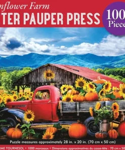 Pussel 1000 bitar Sun Flower Farm