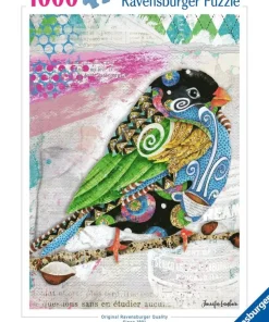 Pussel 1000 bitar Swirly Bird