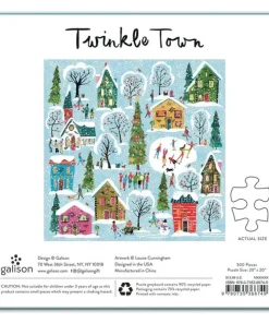 Pussel 500 bitar Twinkle town