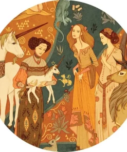 Pussel 500 bitar Unicorn Garden