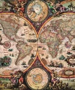Pussel 2000 bitar Vintage World