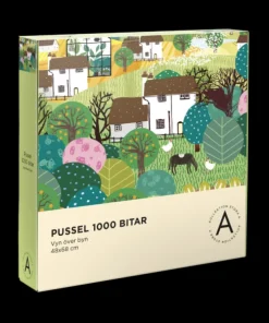 Pussel 1000 bitar Vyn över byn
